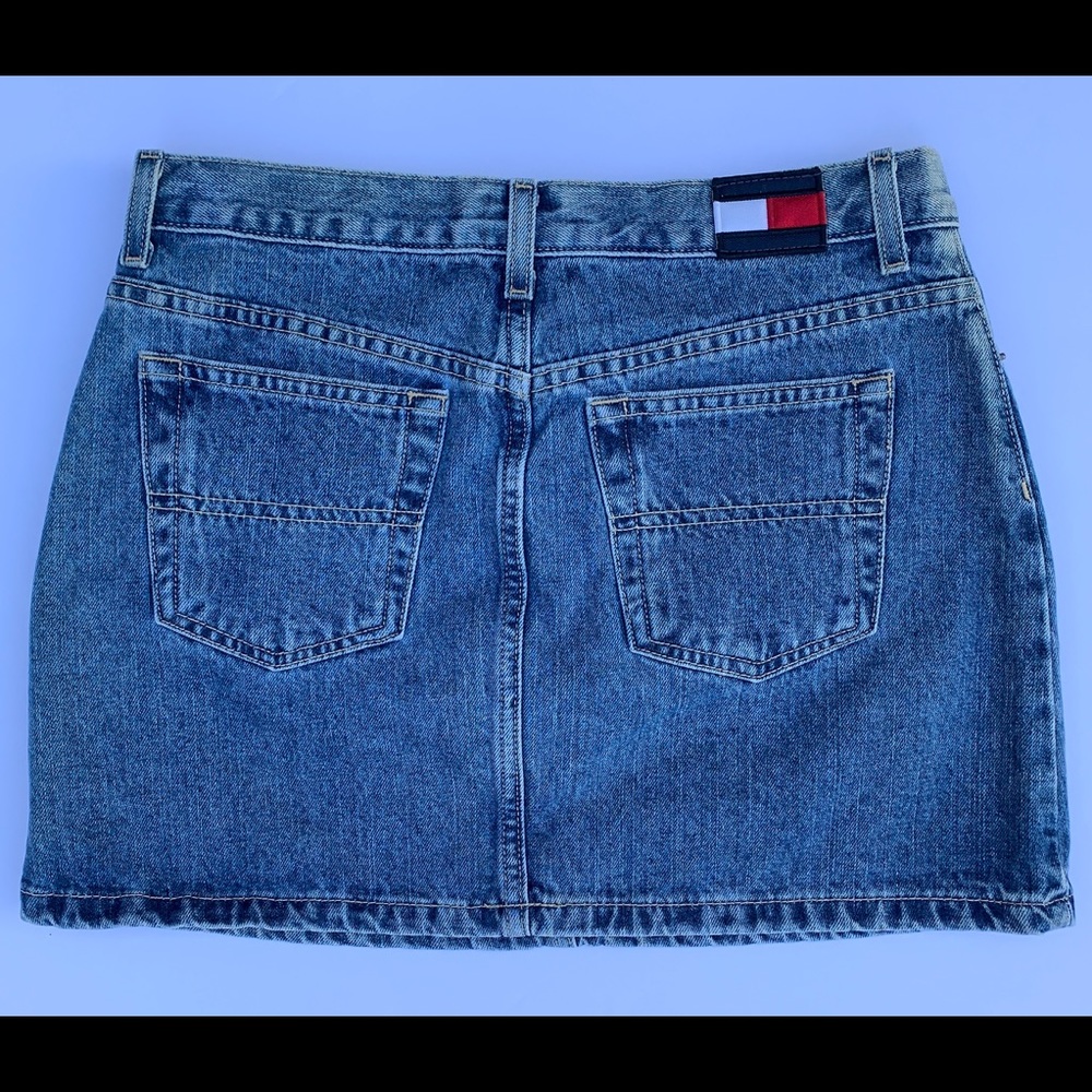Vintage 90s Tommy Hilfiger Denim Skirt